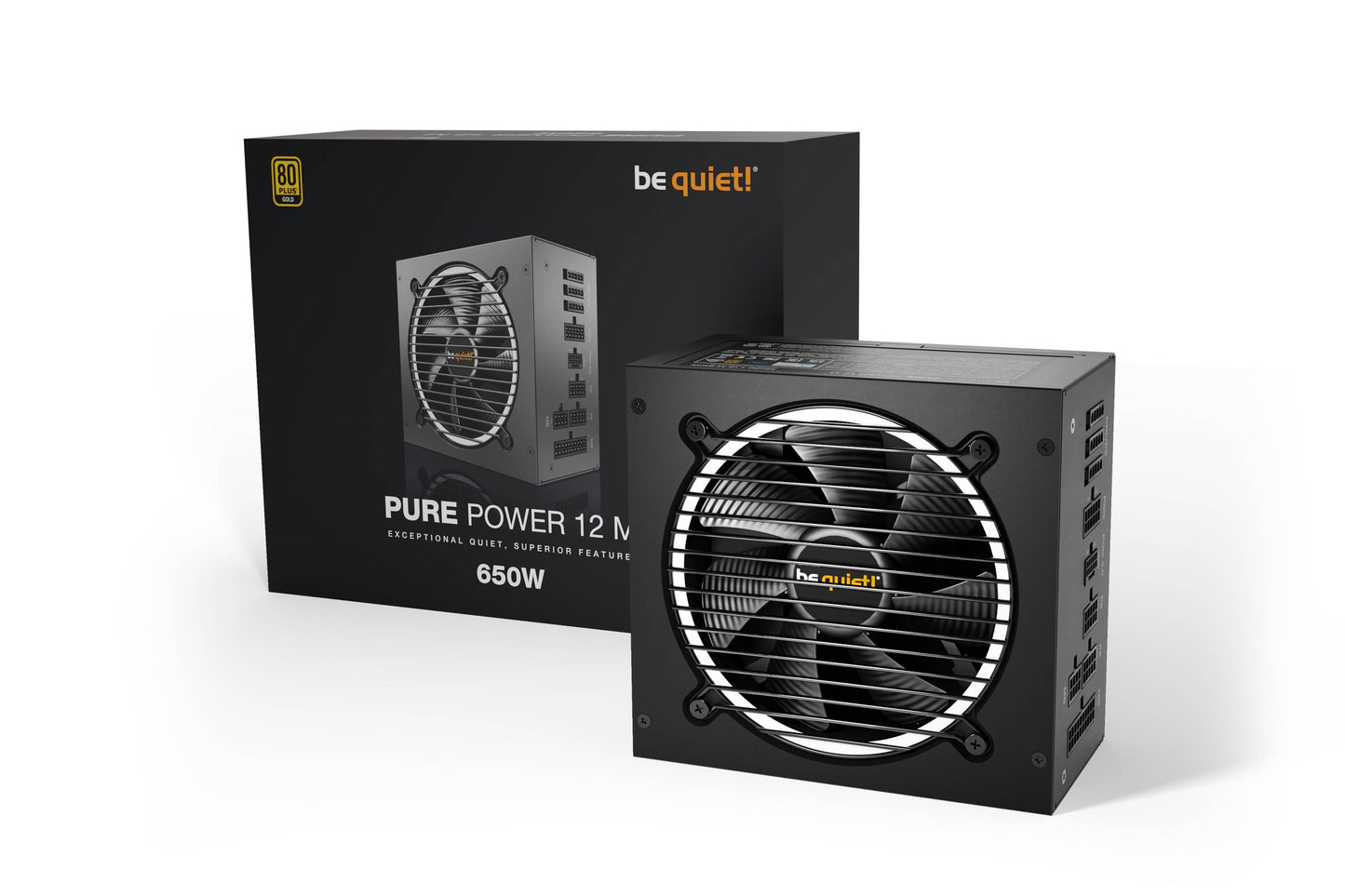 Fuentes de Poder Be Quiet 12 Má650W GOLD M