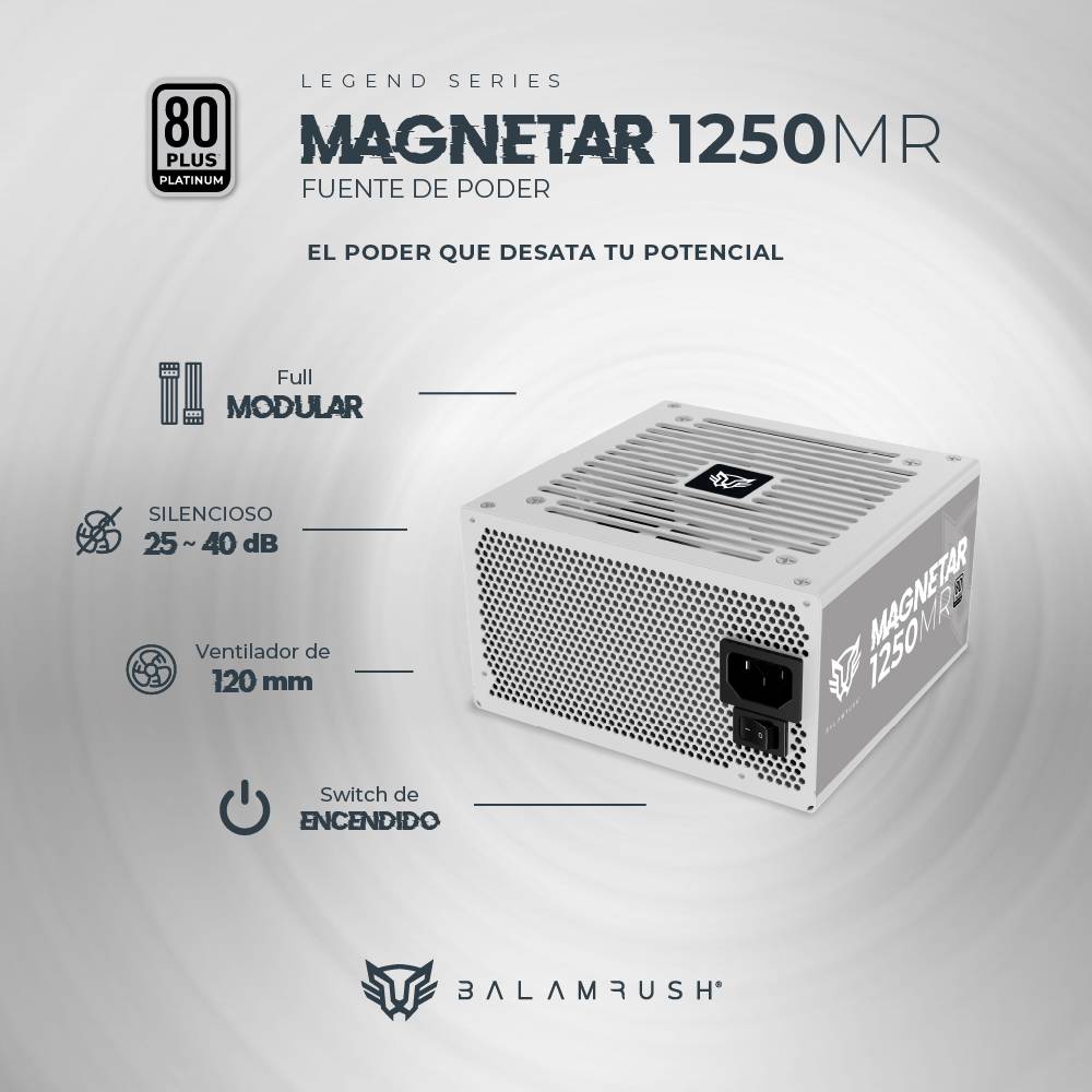 Fuente de poder Balam Rush 1250MR