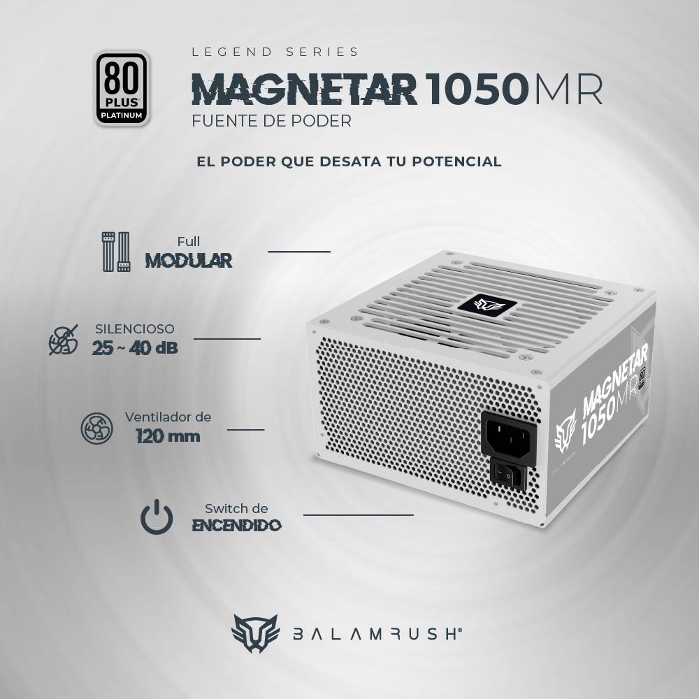 Fuente de poder Balam Rush 1050MR