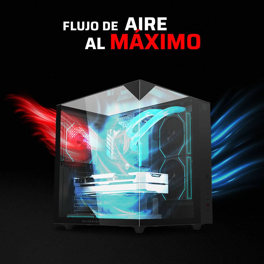 Gabinetes Gaming Balam Rush MAJESTIC 6600