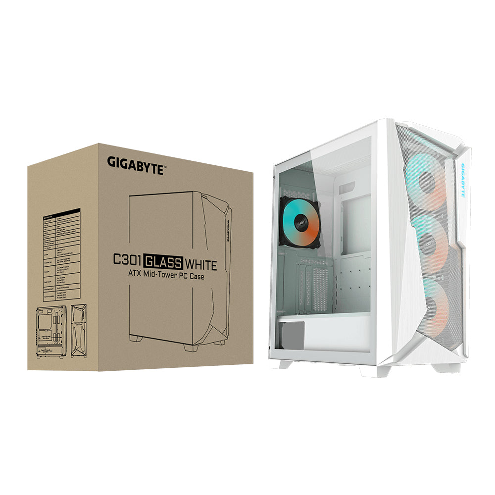 Gabinete GIGABYTE GB-C301GW