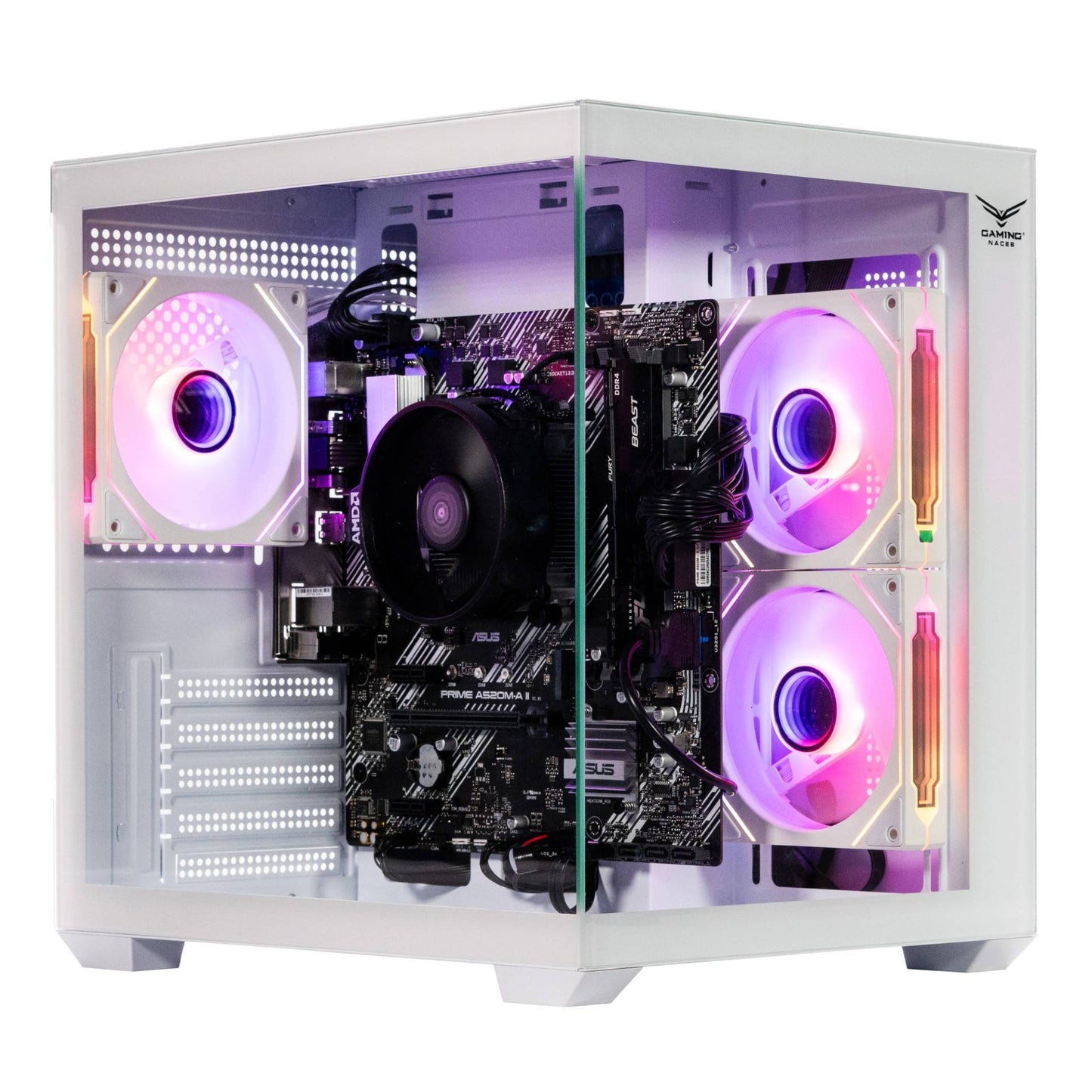 Gabinetes Gaming Naceb Technology Na-0636B