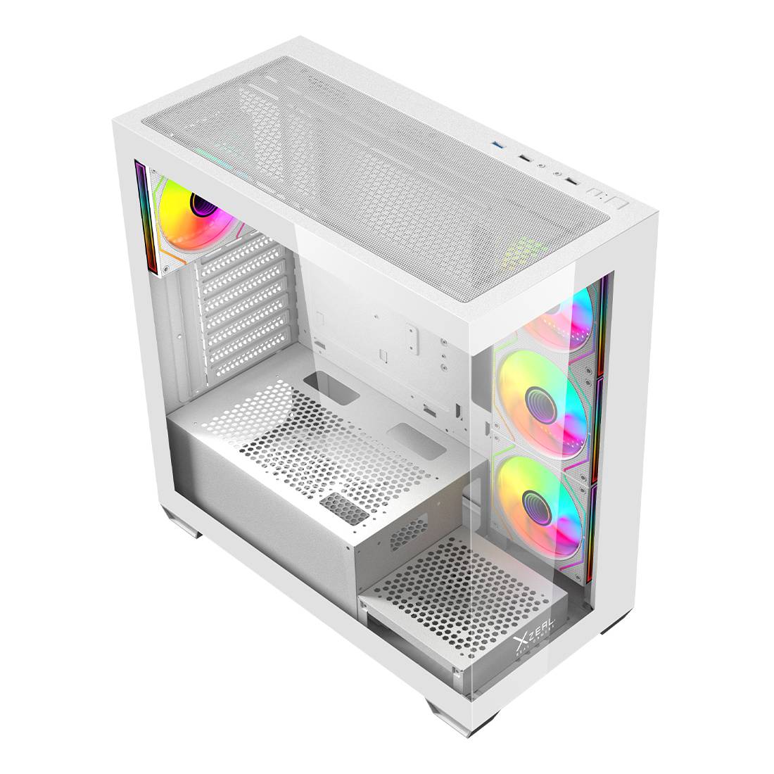 Gabinetes Gaming Xzeal XZCGB08W
