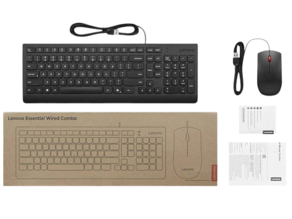 Kits para Teclado y Mouse LENOVO 4X31R64424
