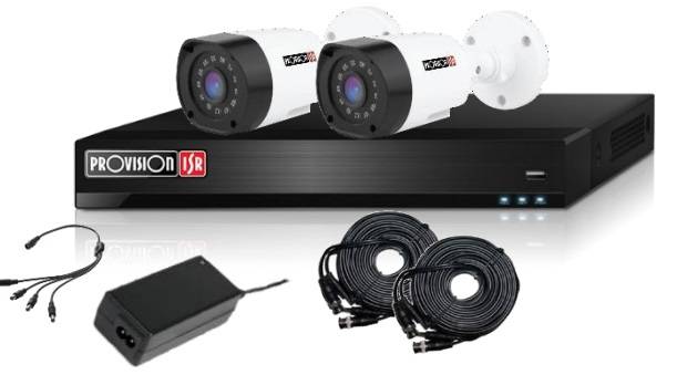 Kit de videovigilancia PROVISION-ISR PAK2LIGHTCC2MP-28