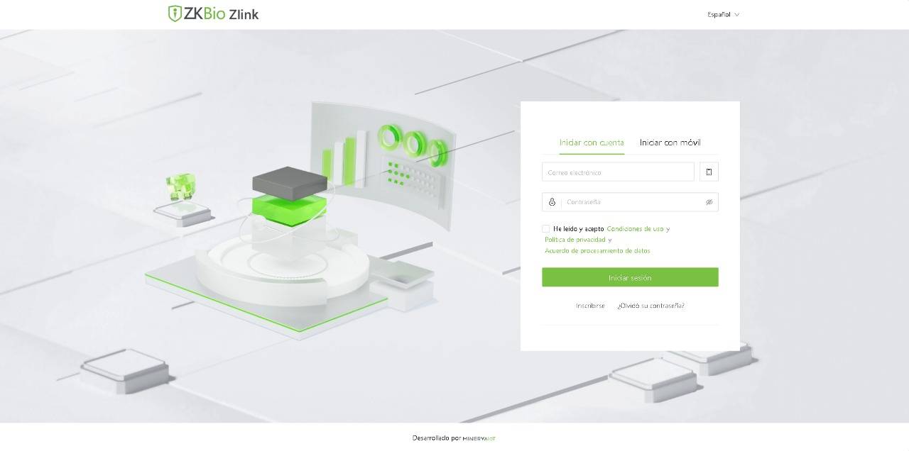 Control de acceso ZK TECO SenseFace2A