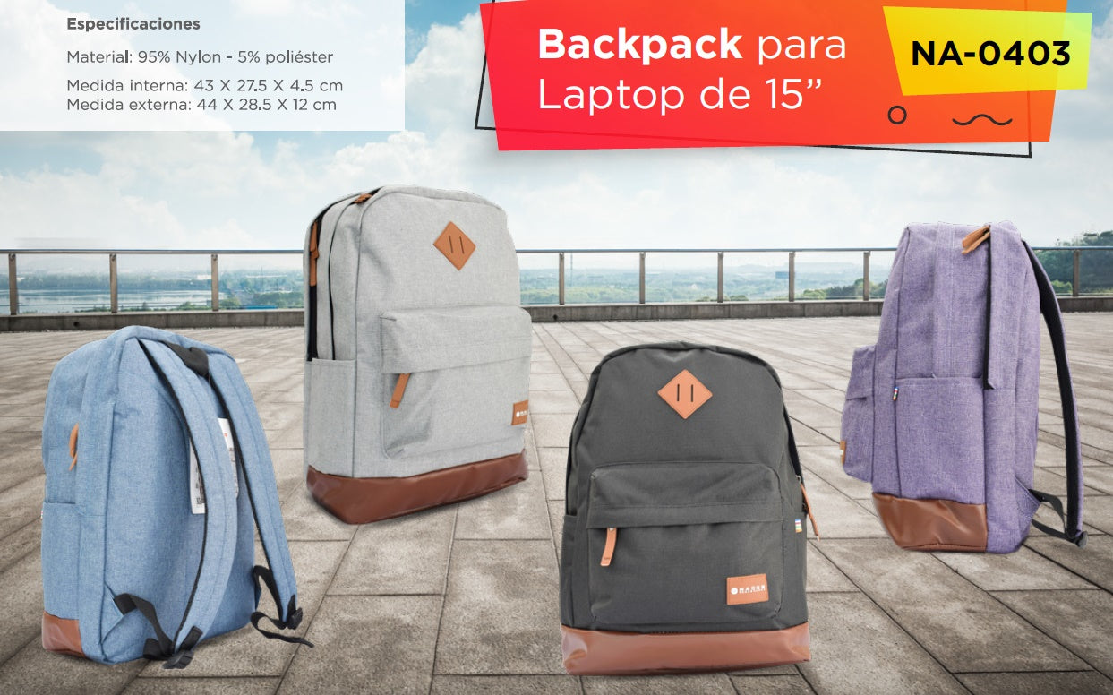 Mochila 15 Naceb Technology NA-0403G