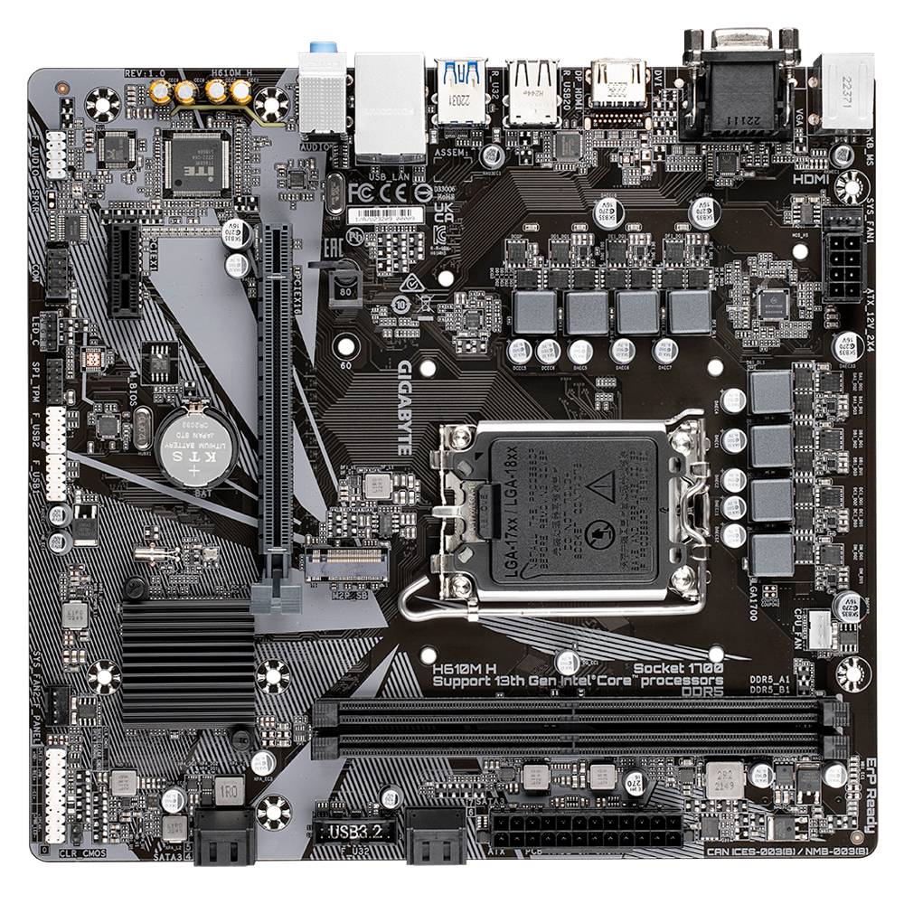 Motherboard GIGABYTE H610M H