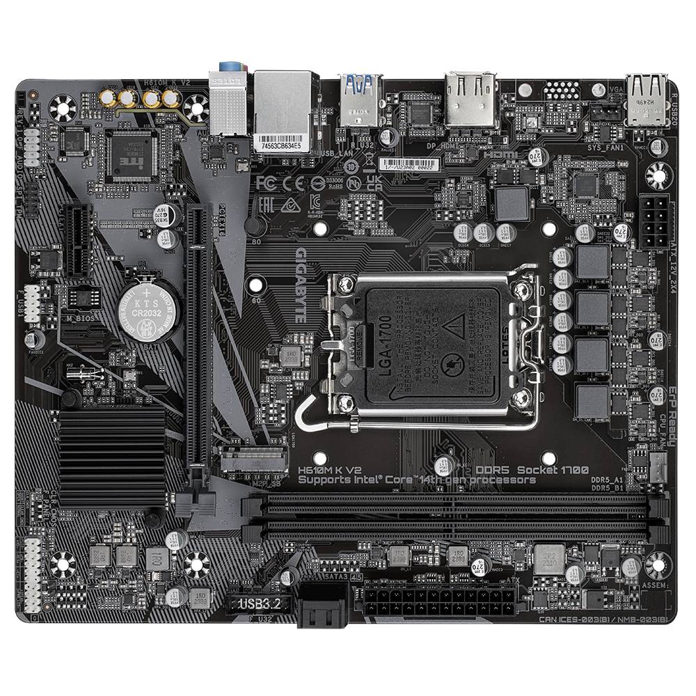 Motherboards GIGABYTE H610M K V2