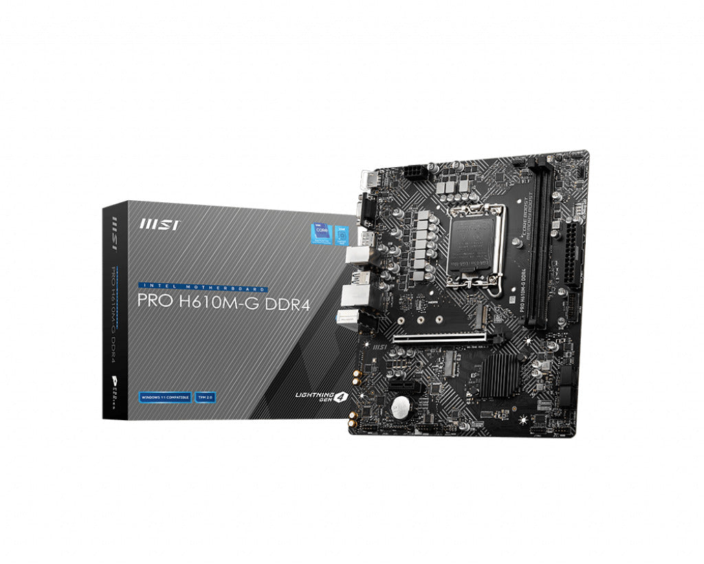 Motherboard MSI PRO H610M-G DDR4
