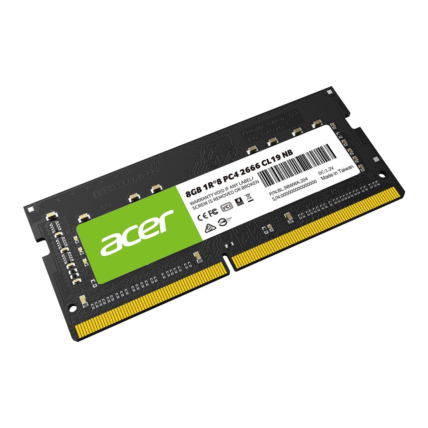 Memoria RAM Acer SD100 de 16GB DDR4 SO-DIMM