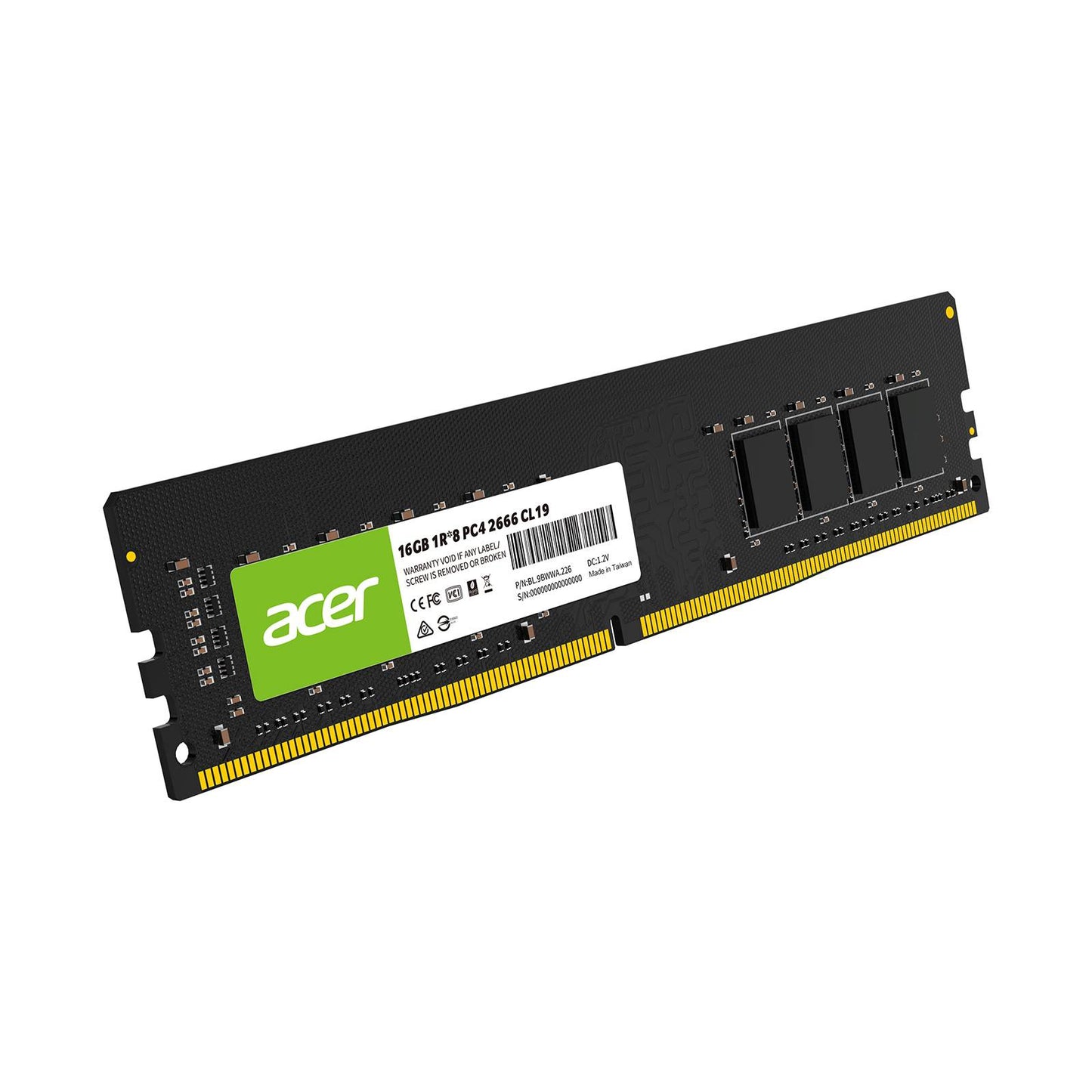 Memoria RAM Acer UD100 de 16GB DDR4 UDIMM