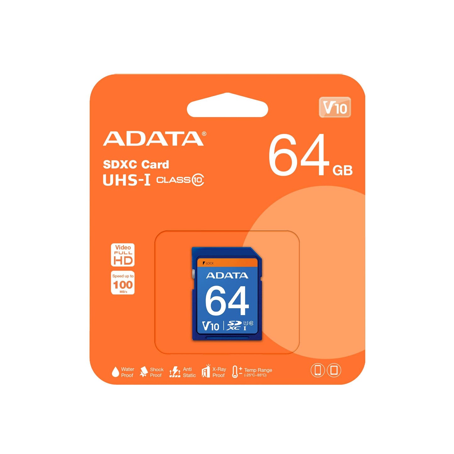 Memoria SD (SDXC) 64GB ADATA PREMIER V10