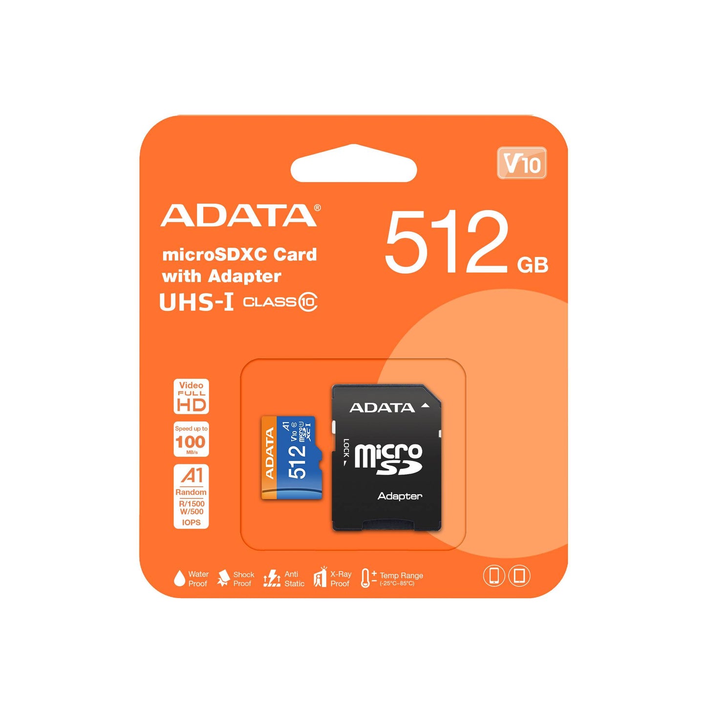 Memoria Flash ADATA AUSDX512GUICL10A1-RA1