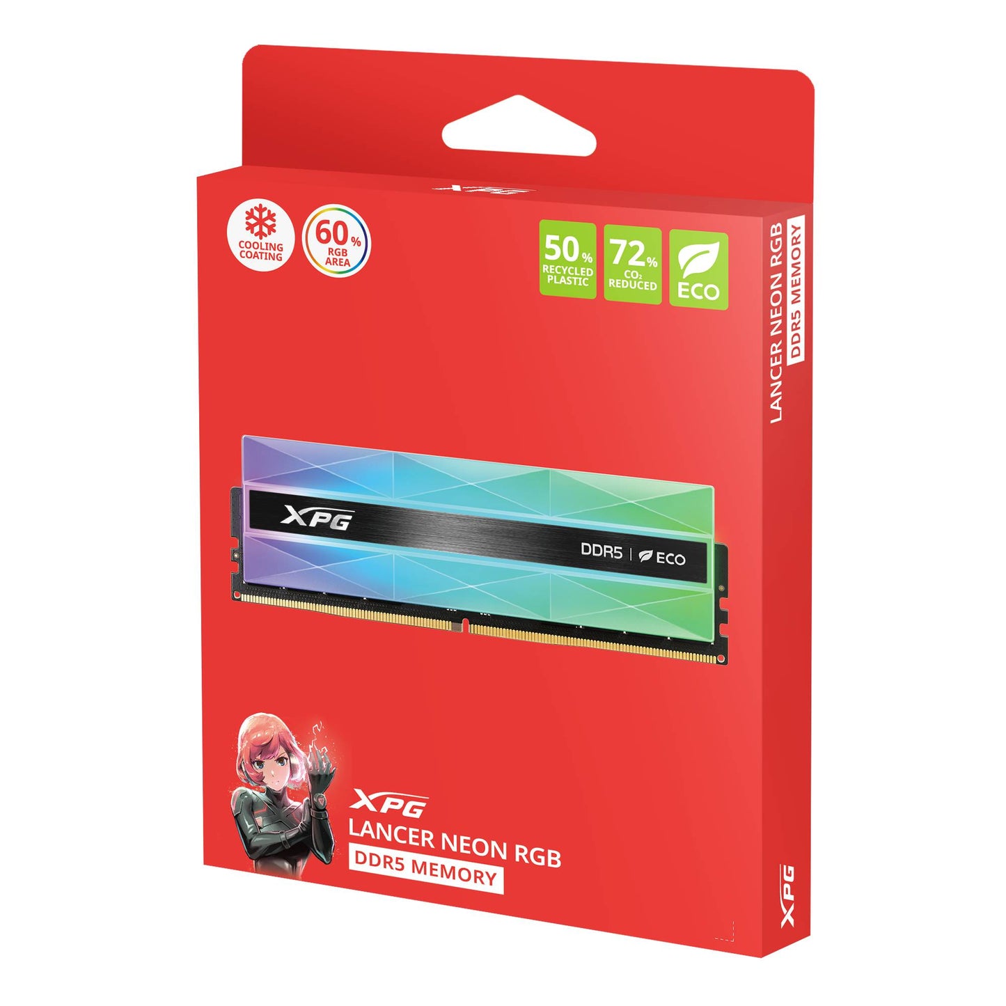 Memoria RAM ADATA LANCER NEON RGB