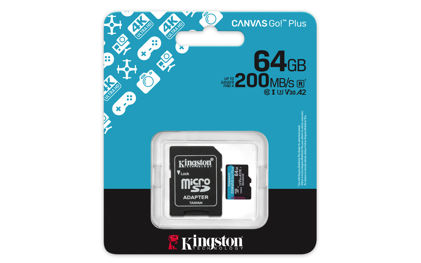 Memorias Flash Kingston Technology CANVAS GO PLUS GEN 4