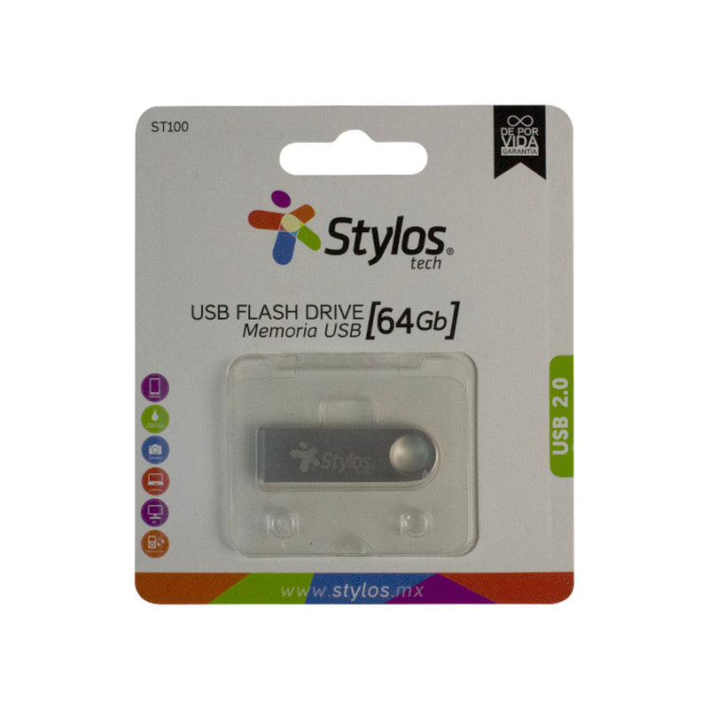 Memoria USB 64 GB Stylos STMUSB4B