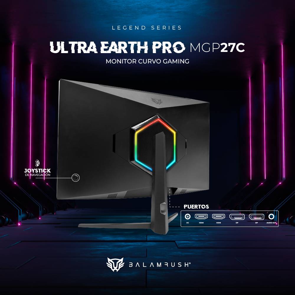 Monitor Gaming Balam Rush ULTRA EARTH MGP27C