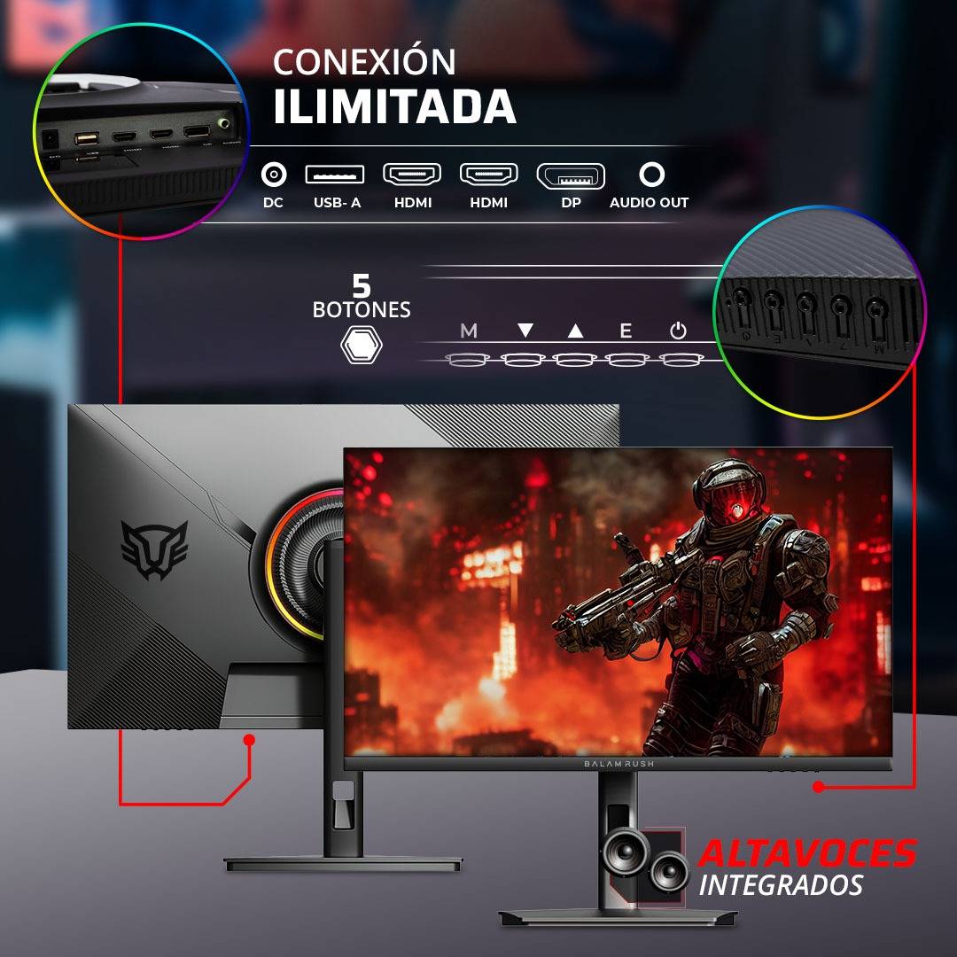 Monitores Gaming Balam Rush BR-940719