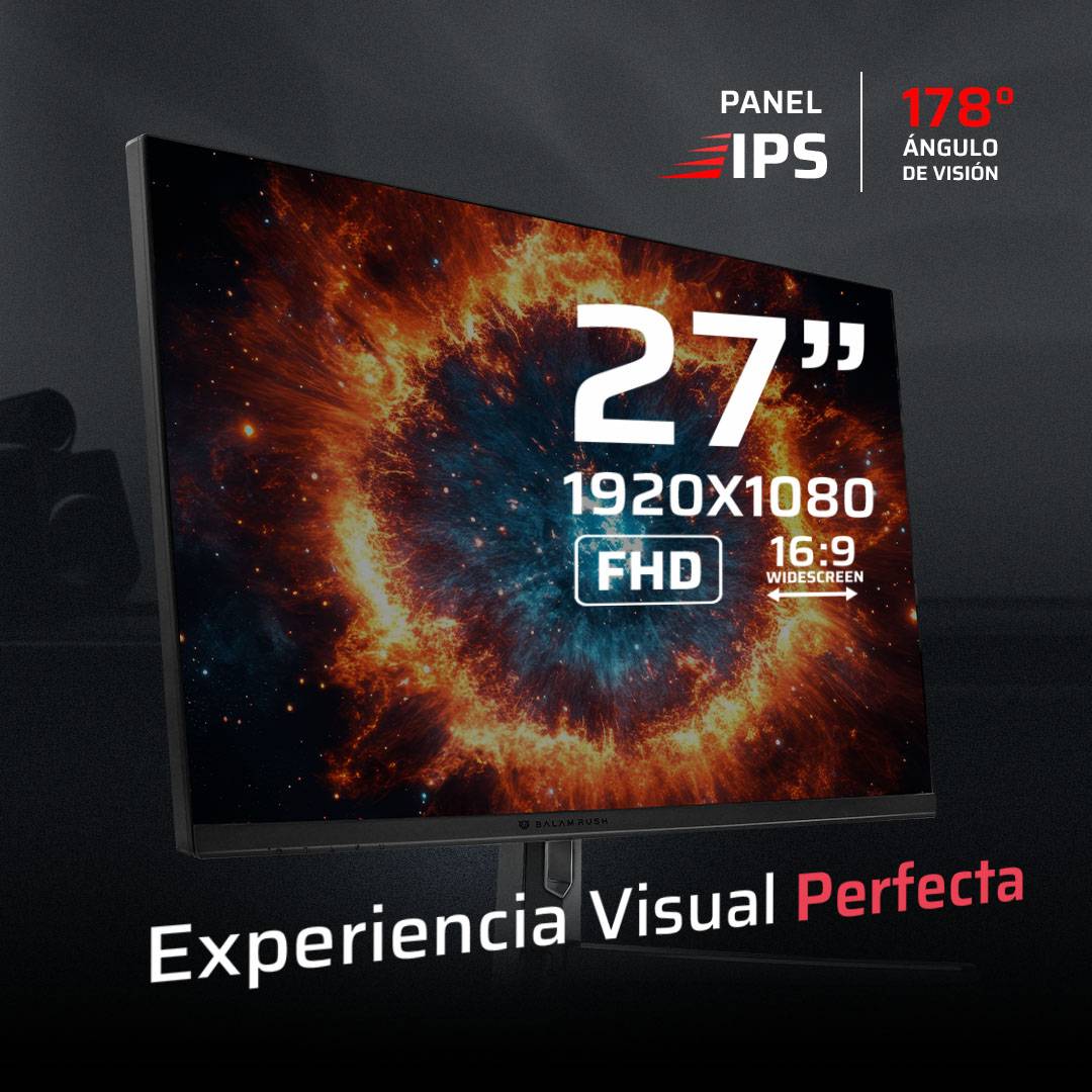 Monitores Gaming Balam Rush MHN27Y