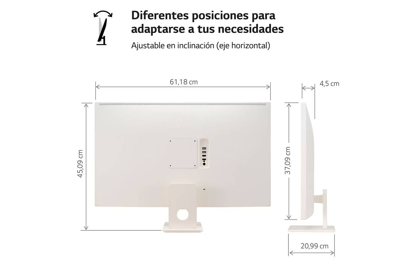 Monitor LG 27SR50F-W