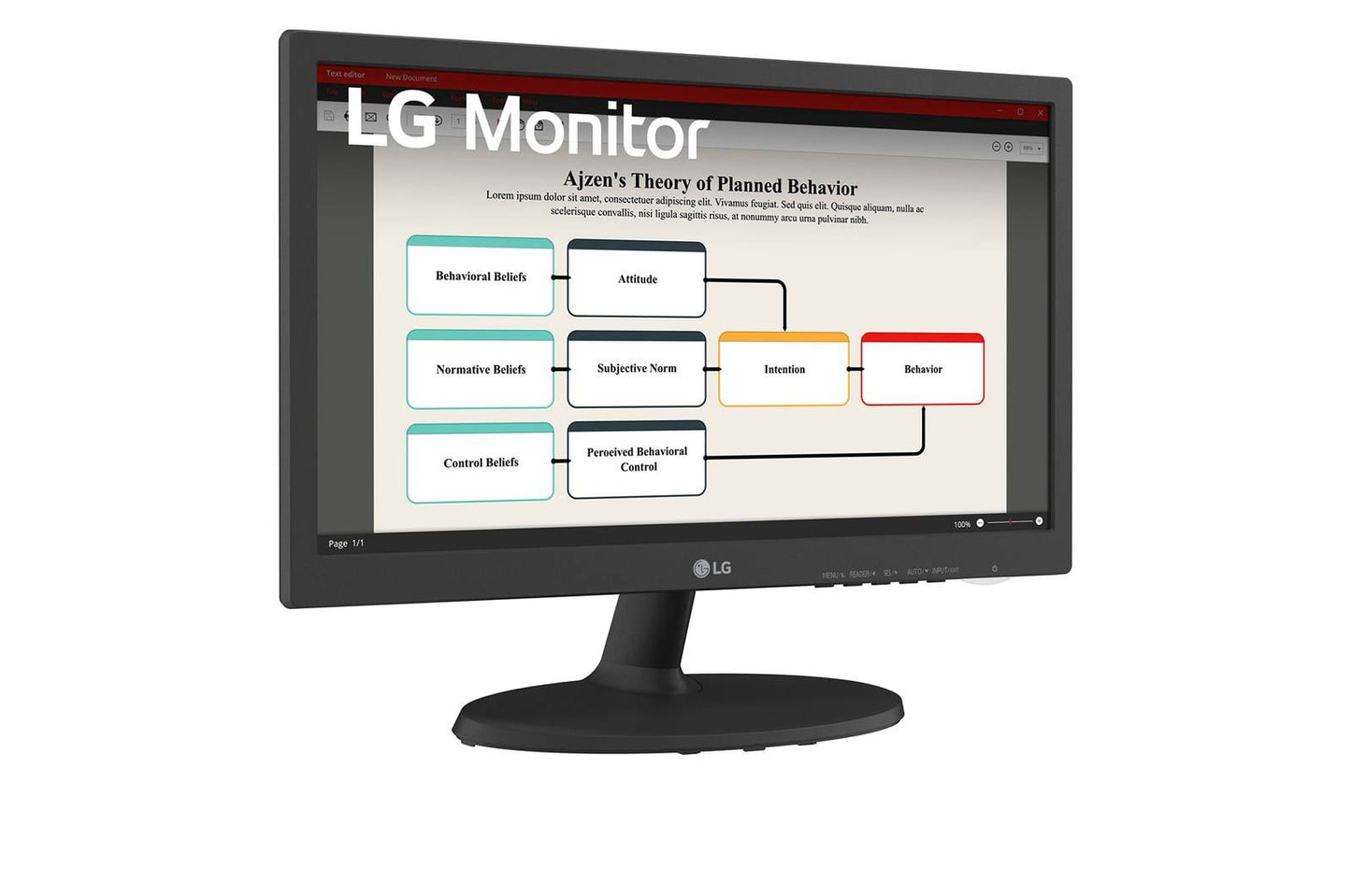 Monitor LG 19BA300