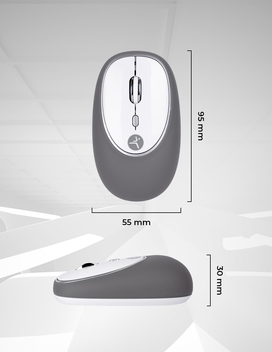 Mouse TECHZONE Jelly-Mate Grey