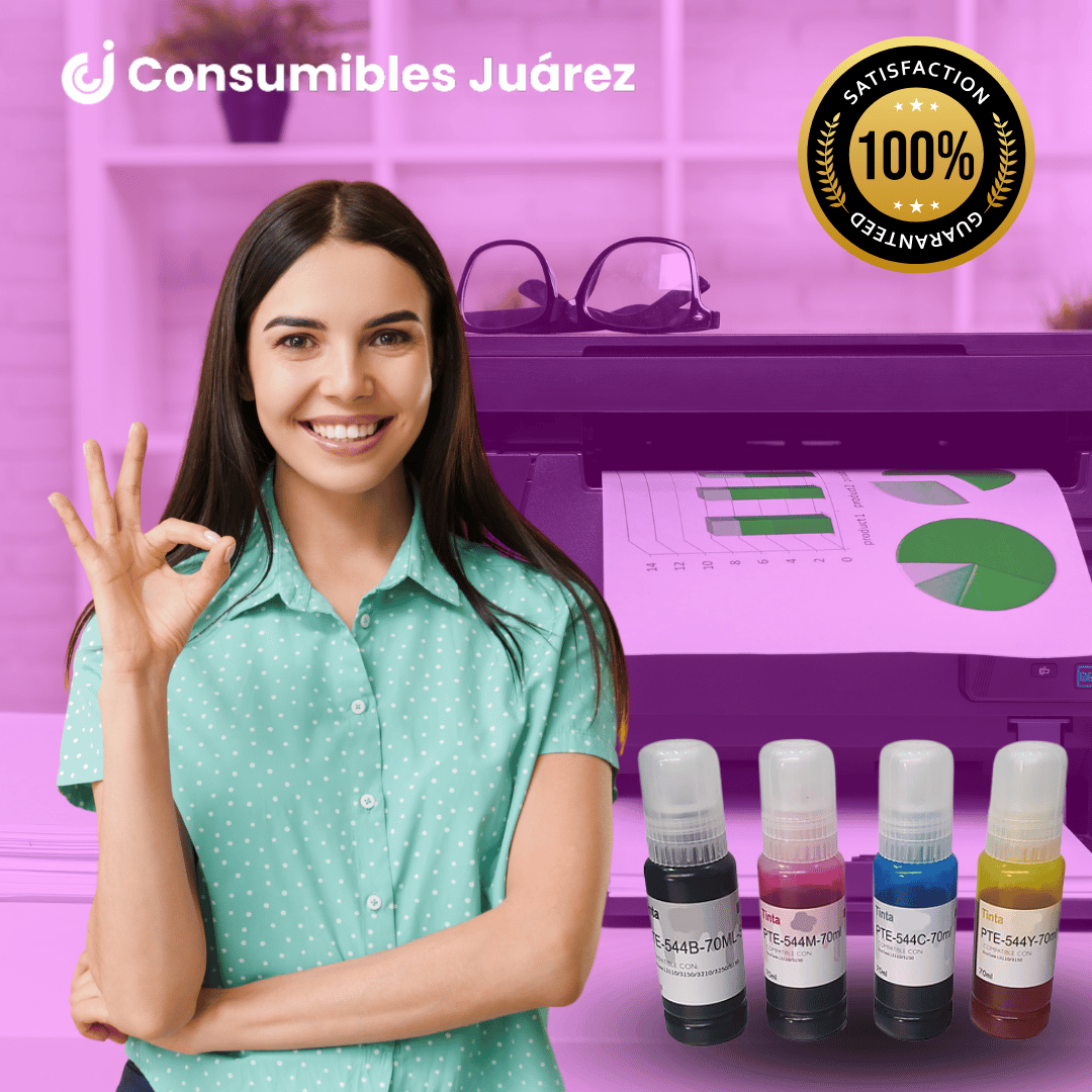 Tinta Compatible con Epson 664 Negro