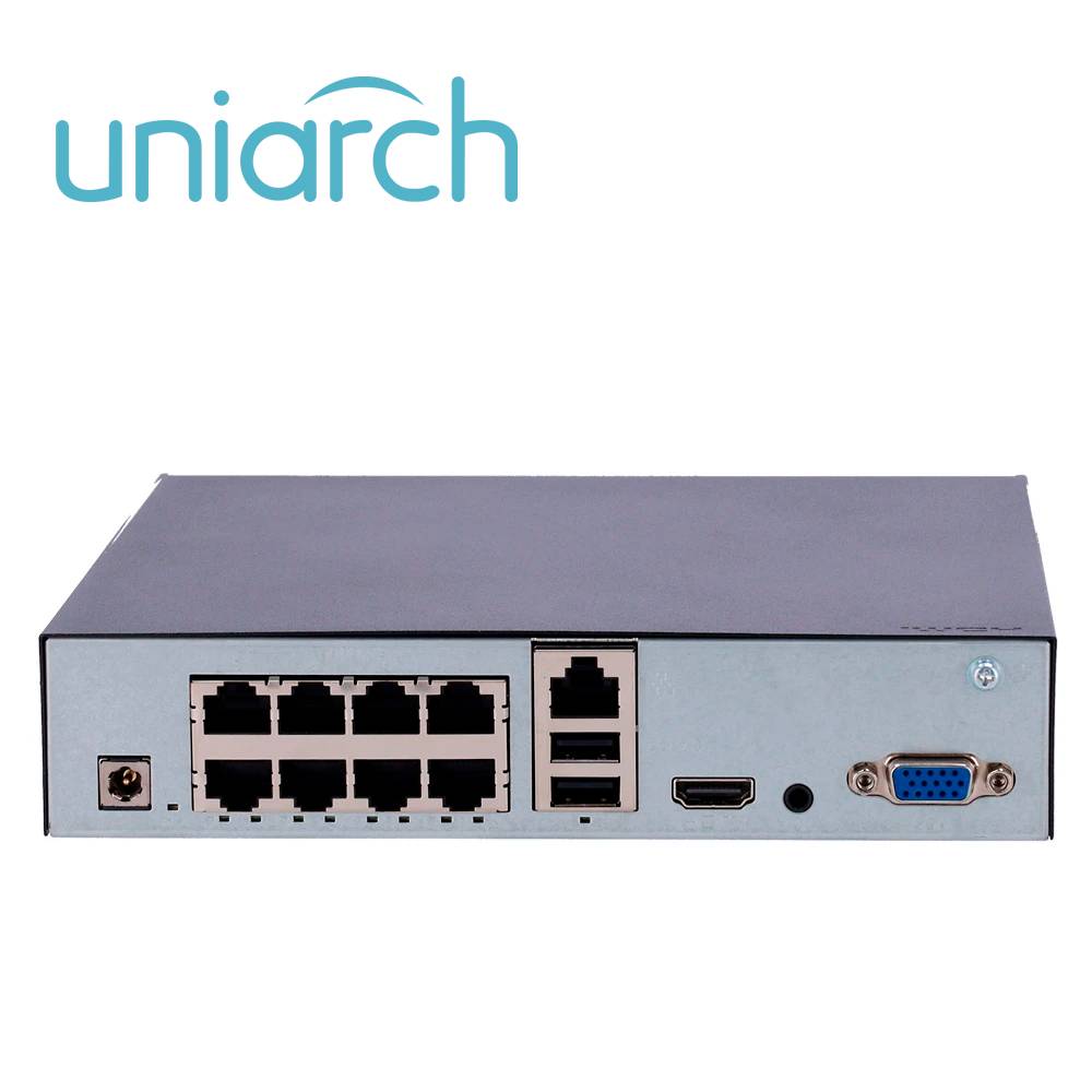 NVR UNIARCH NVR-108S3-P8-ECO