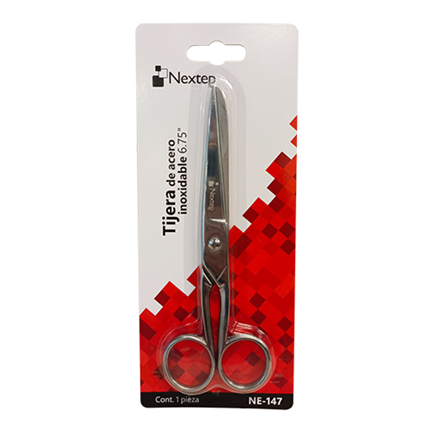 Tijera Nextep Forjada de Acero Inoxidable 6.75" NE-147