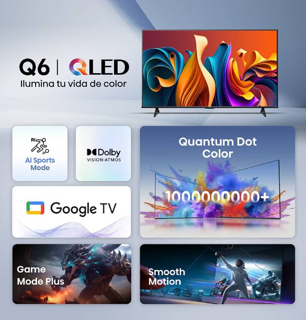 Television Hisense 75QD6N