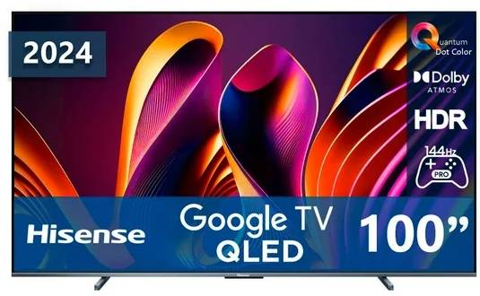 Televisiones Hisense 100QD7N