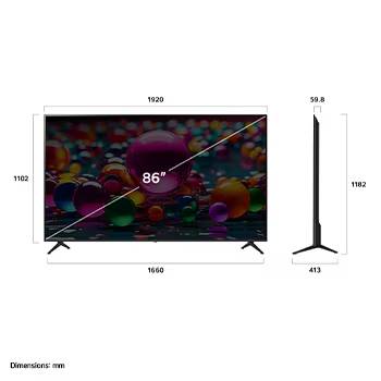 Televisiones LG 86UA7500PSA