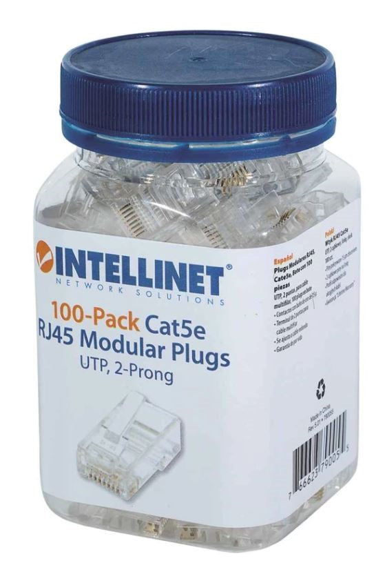 Plugs de Red CAT5E INTELLINET 790055