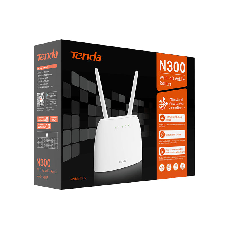 Router TENDA 4G06
