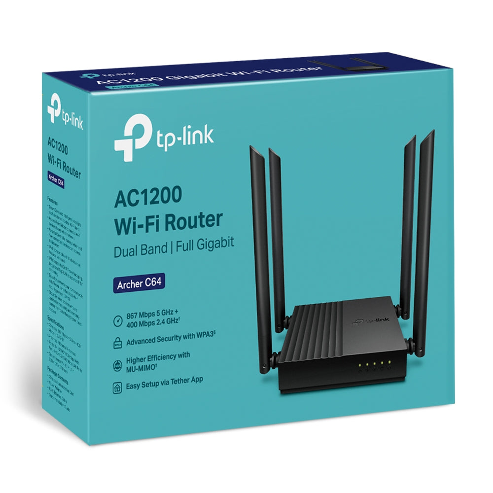 Router Inalámbrico TP-LINK AC1200