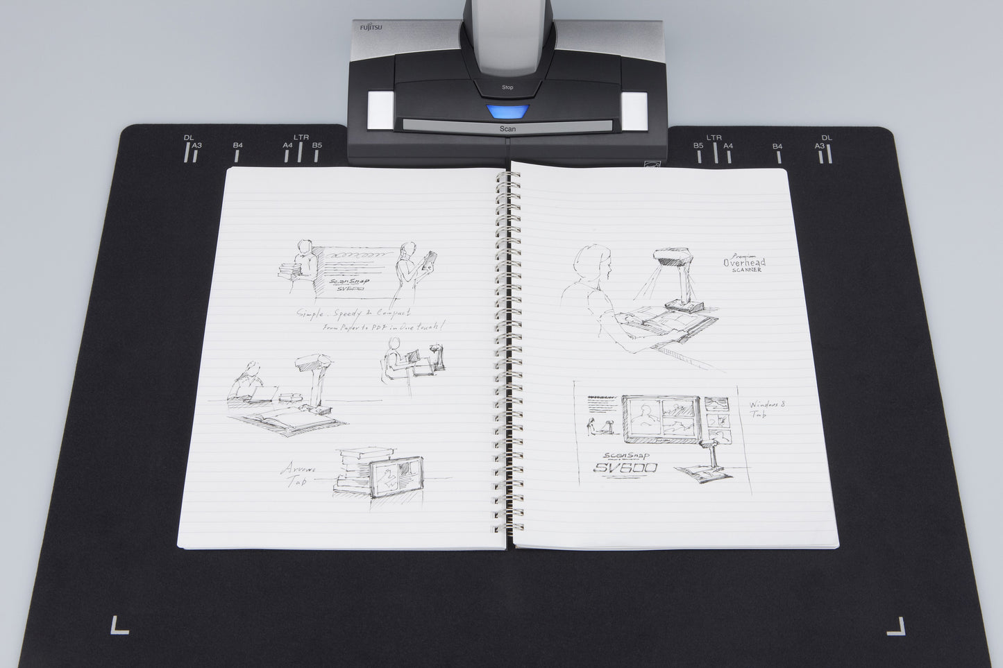 Escáner de imágenes FUJITSU SV600
