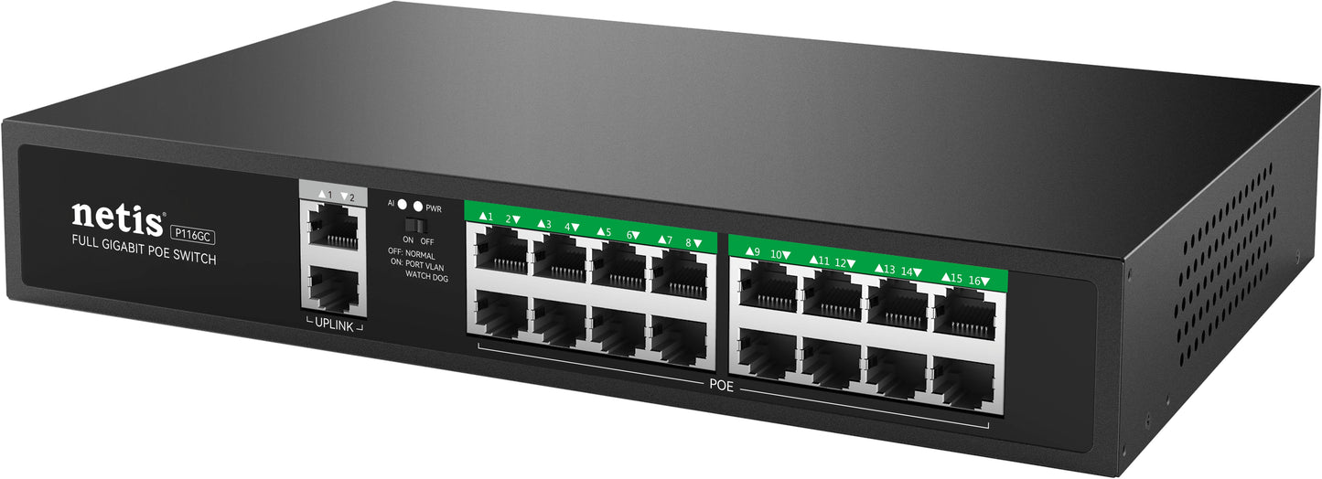 Switches NETIS P116GC