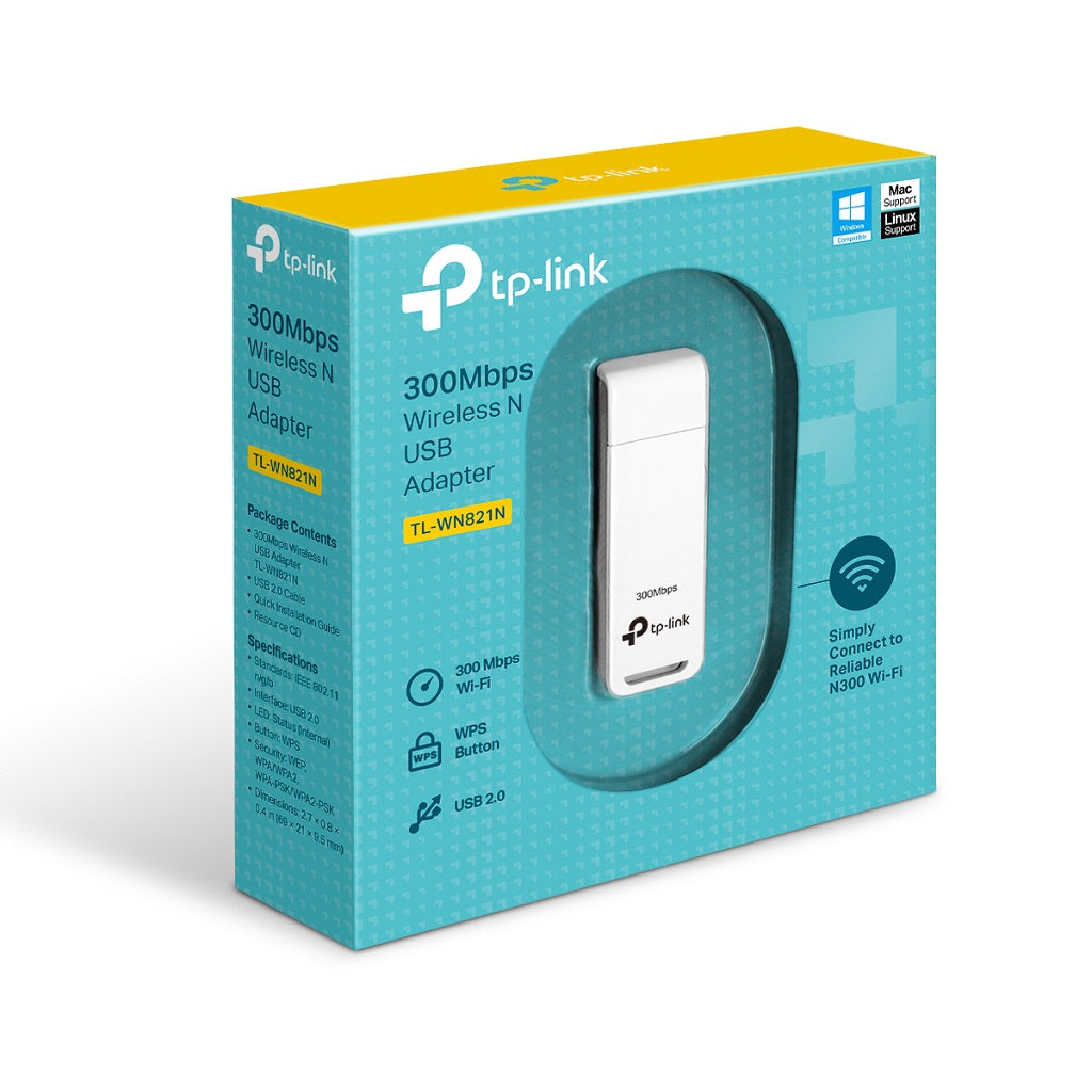 Adaptador USB TP-LINK TL-WN821N