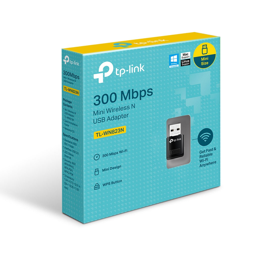 Adaptador Mini USB TP-LINK TL-WN823N