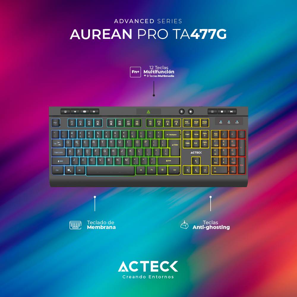 Teclado ACTECK TA477G