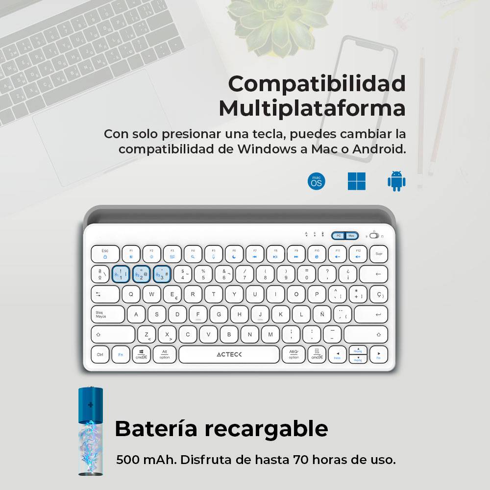 Teclado ACTECK TI737