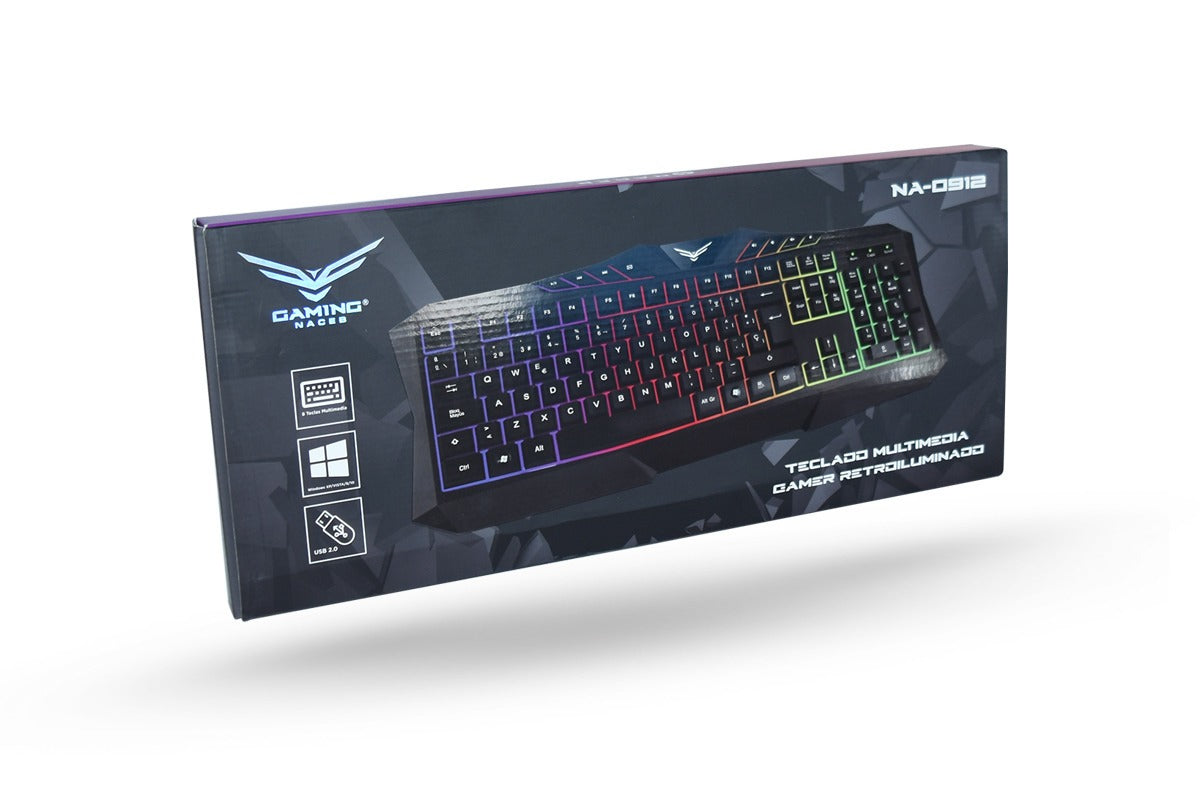 Teclado Gaming Naceb Gaming NA-0912