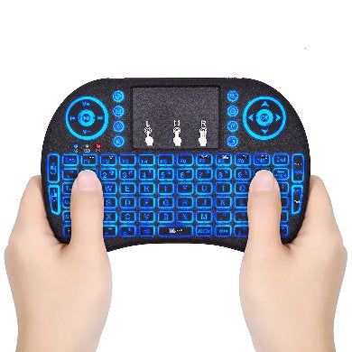 Teclado Mini Inalámbrico Recargable Ilumina BROBOTIX 963814