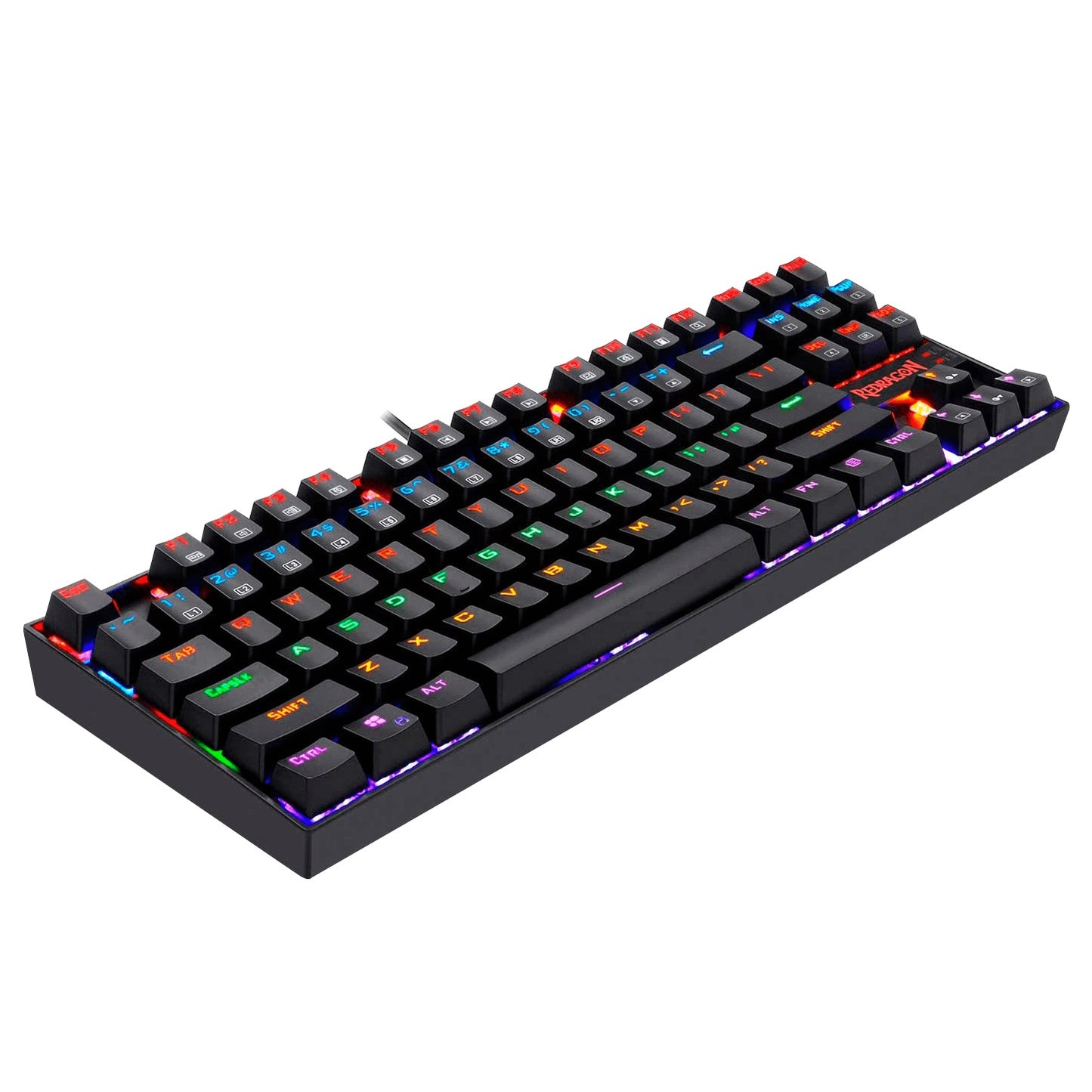 Teclado Mecánico Redragon Kumara Rainbow