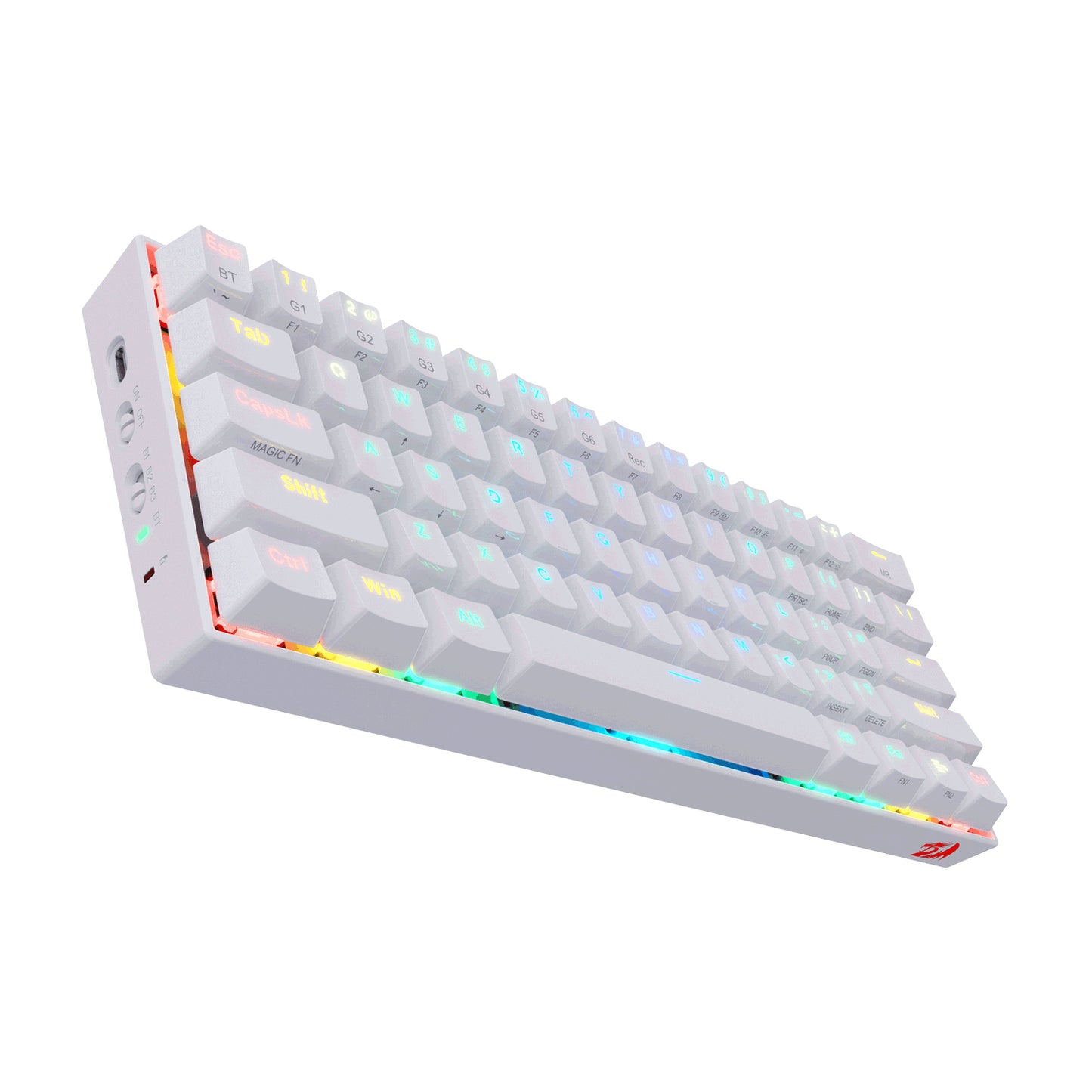 Teclado Mecánico Redragon Draconic White