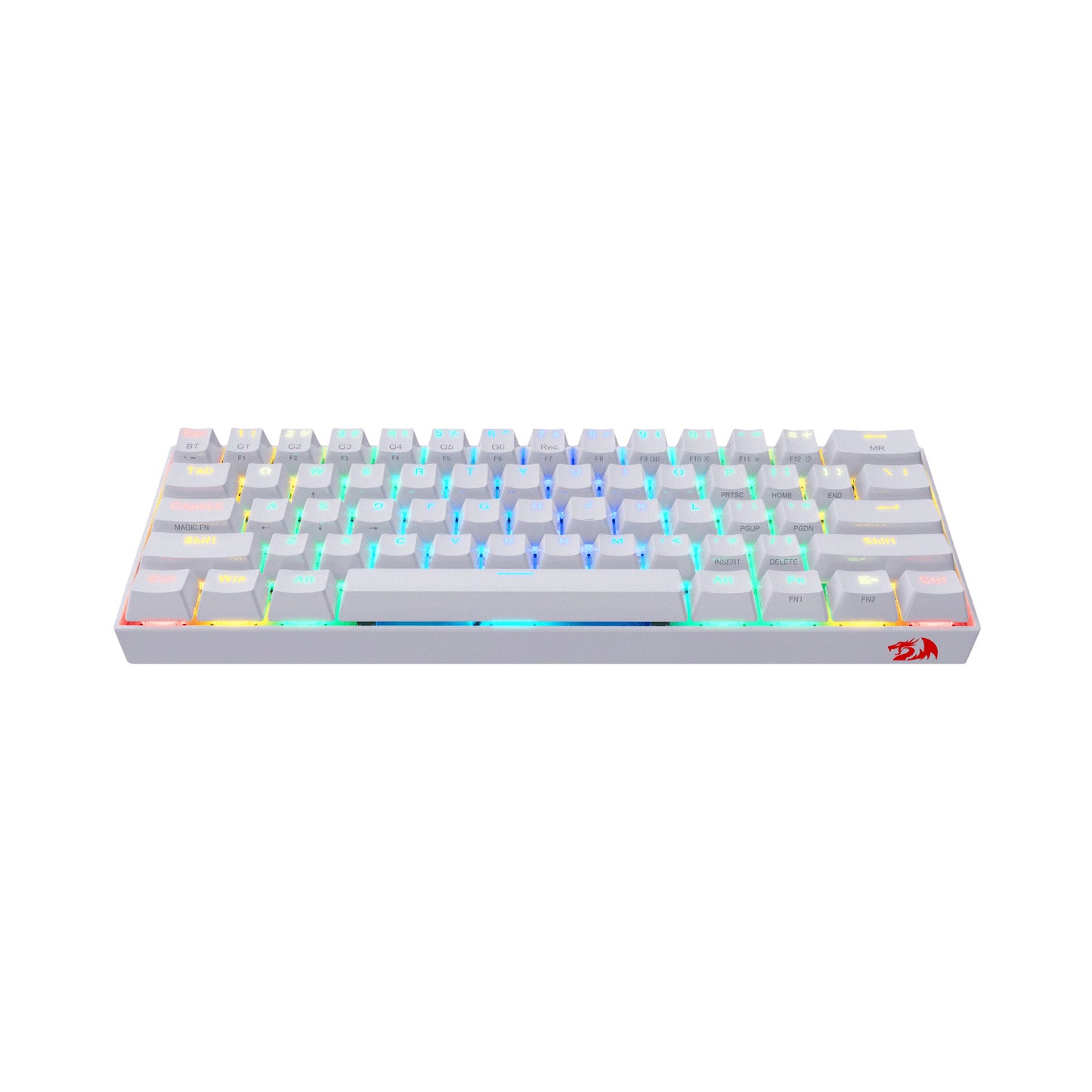 Teclado Mecánico Redragon Draconic White