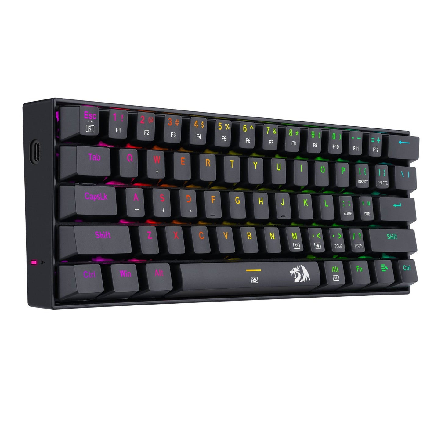Teclado Mecánico Redragon k630RGB BROWN
