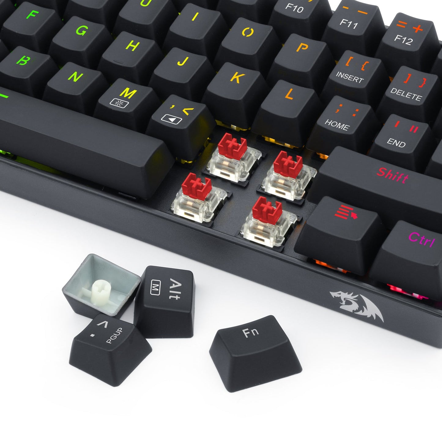 Teclado Mecánico Redragon k630RGB BROWN