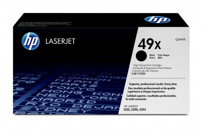 Tóner HP 49X - Q5949X, Negro - Alto rendimiento